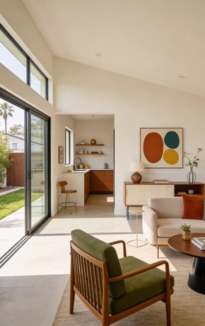 modern ADU exterior with patio built by ADU Now LA in Los Angeles